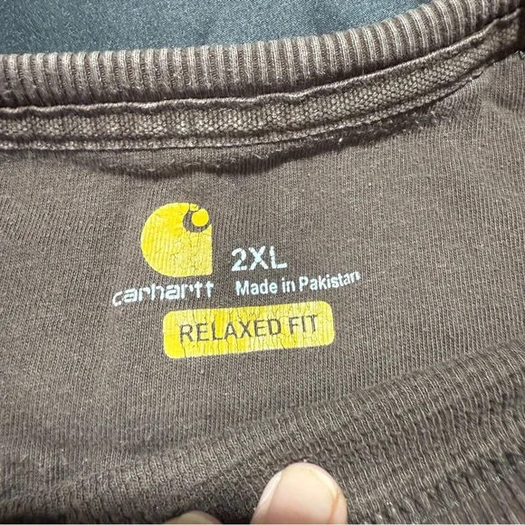 Carhartt Taupe Waffle Knit Top - Picture 13 of 14